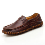 Leather Loafers - Men's Shoes