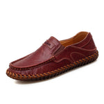 Leather Loafers - Men's Shoes
