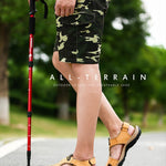 Leather Men Sandals - Men's Shoes