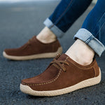 Leather  Moccasins - Men's Shoes
