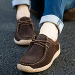 Leather  Moccasins - Men's Shoes
