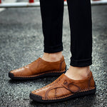 Leather Handmade Shoes - Men's Shoes