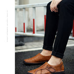 Leather Handmade Shoes - Men's Shoes