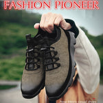 Leather Sneakers - Men's Shoes