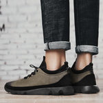 Leather Sneakers - Men's Shoes