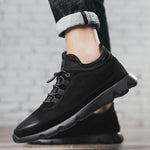 Leather Sneakers - Men's Shoes