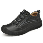 Leather Outdoor  Sneakers - Men's Shoes