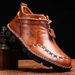 Leather Boots - Men's Shoes