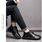 Leather Boots - Men's Shoes