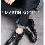Leather Boots - Men's Shoes