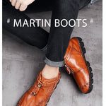 Leather Boots - Men's Shoes