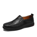 Comfortable Handmade Flats Moccasins - Men's Shoes