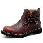 Leather  Boots - Men's Shoes