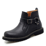 Leather  Boots - Men's Shoes