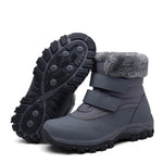 fur plush  snow boots - Men's Shoes