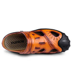 Rome Leather Sandals - Men's Shoes