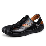 Rome Leather Sandals - Men's Shoes