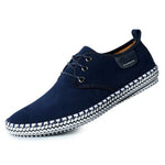 Genuine Suede Leather Shoes - Men's Shoes