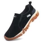 Breathable Leather Loafers - Men's Shoes