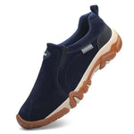 Breathable Leather Loafers - Men's Shoes