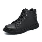 Leather Boots - Men's Shoes