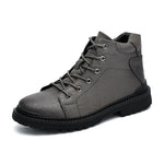 Leather Boots - Men's Shoes