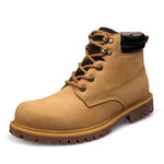 Leather Men Boots - Men's Shoes