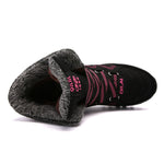 Women's Leather Snow Boots - Men's Shoes