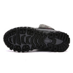 Women's Leather Snow Boots - Men's Shoes