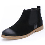 Leather  Ankle Boots - Men's Shoes
