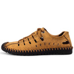 Leather Handmade Loafers - Men's Shoes