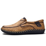 Leather Handmade Loafers - Men's Shoes