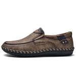 Leather Handmade Loafers - Men's Shoes