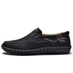 Leather Handmade Loafers - Men's Shoes