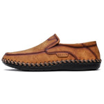 Leather Handmade Loafers - Men's Shoes