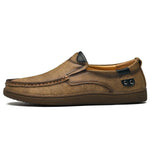 Leather Handmade Loafers - Men's Shoes