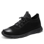 Leather Sneakers - Men's Shoes