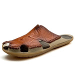leather  Sandal - Men's Shoes