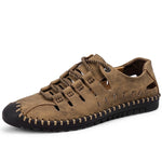Summer  Leather Sandals - Men's Shoes
