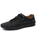 Summer  Leather Sandals - Men's Shoes