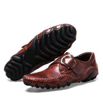 Leather Moccasins - Men's Shoes