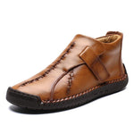 Leather  Ankle Boots - Men's Shoes