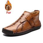 Leather  Ankle Boots - Men's Shoes