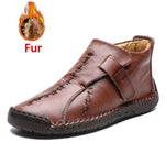 Leather  Ankle Boots - Men's Shoes