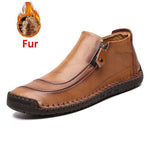 Leather  Ankle Boots - Men's Shoes