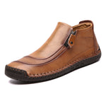 Leather  Ankle Boots - Men's Shoes