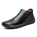 Leather  Ankle Boots - Men's Shoes